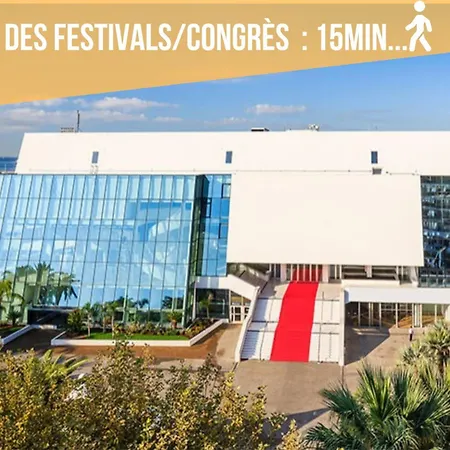 Chic Cannois Proche De La Croisette Lejlighed *